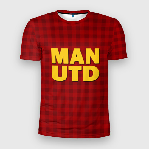 Мужская футболка 3D Slim MAN UTD, цвет 3D печать