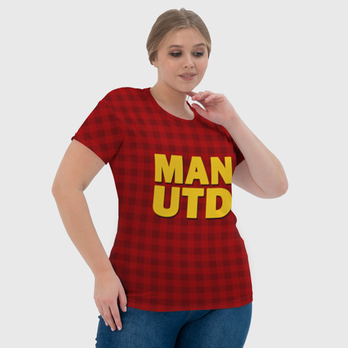 Женская футболка 3D MAN UTD - фото 6