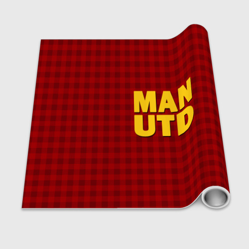 Бумага для упаковки 3D MAN UTD - фото 2