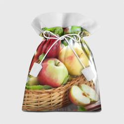 Подарочный 3D мешок Яблоки в корзине