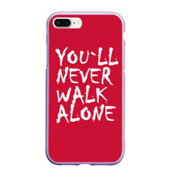 Чехол для iPhone 7Plus/8 Plus матовый You`ll never walk alone