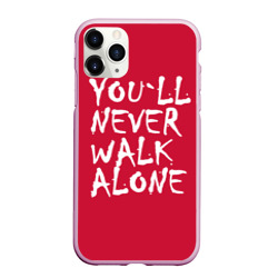 Чехол для iPhone 11 Pro Max матовый You`ll never walk alone