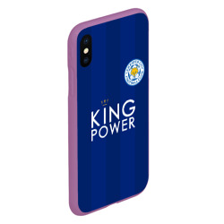 Чехол для iPhone XS Max матовый Лестер Сити Leicester Vardy 9 - фото 2