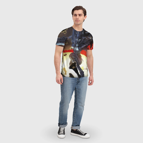 Мужская футболка 3D Фантомка, цвет 3D печать - фото 5