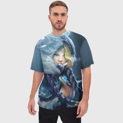 Мужская футболка oversize 3D Crystal Maiden - фото 2