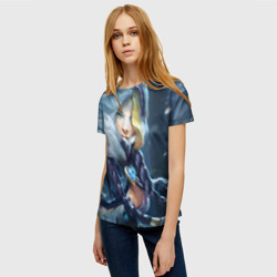 Женская футболка 3D Crystal Maiden - фото 2