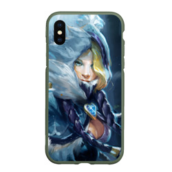 Чехол для iPhone XS Max матовый Crystal Maiden