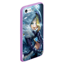 Чехол для iPhone 5/5S матовый Crystal Maiden - фото 2