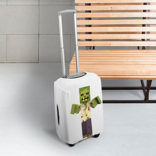 Чехол для чемодана 3D Зомби - фото 3