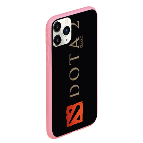 Чехол для iPhone 11 Pro Max матовый DOTA 2, цвет баблгам - фото 3
