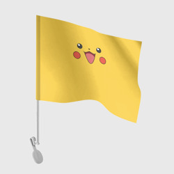 Флаг для автомобиля Пикачу