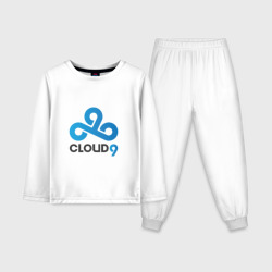 Детская пижама с лонгсливом хлопок Cloud9