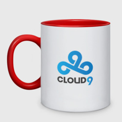 Кружка двухцветная Cloud9