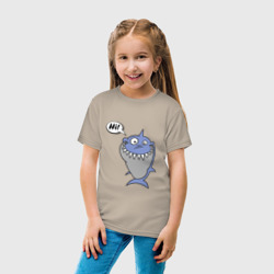 Детская футболка хлопок Акула - фото 2