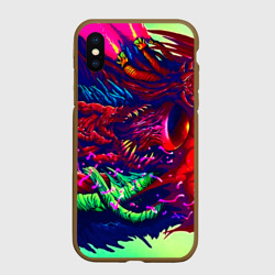 Чехол для iPhone XS Max матовый Hyper beast