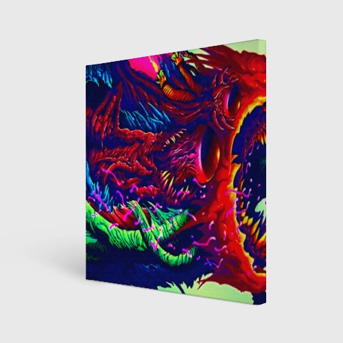 Холст квадратный Hyper beast