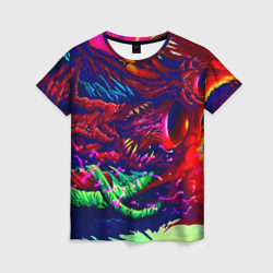 Женская футболка 3D Hyper beast