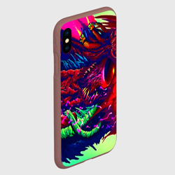 Чехол для iPhone XS Max матовый Hyper beast - фото 2