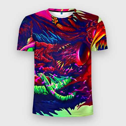 Мужская футболка 3D Slim Hyper beast, цвет 3D печать