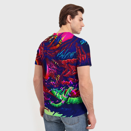 Мужская футболка 3D Hyper beast - фото 4