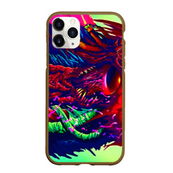 Чехол для iPhone 11 Pro Max матовый Hyper beast