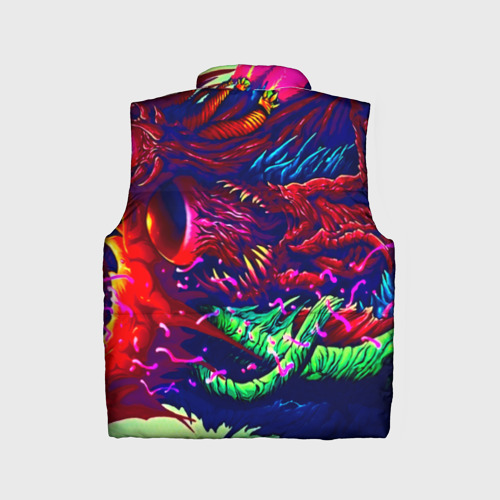 Детский жилет утепленный 3D Hyper beast, цвет черный - фото 2