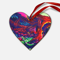 Деревянная игрушка Сердце Hyper beast