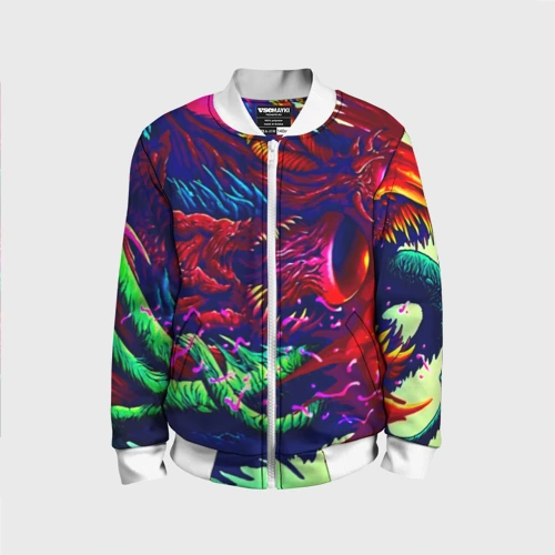 Детский бомбер 3D Hyper beast