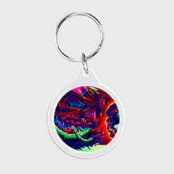 Брелок круглый Hyper beast