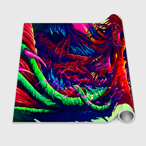 Бумага для упаковки 3D Hyper beast - фото 2