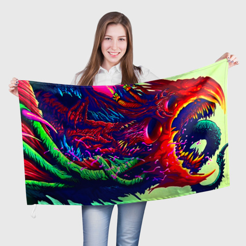 Флаг 3D Hyper beast