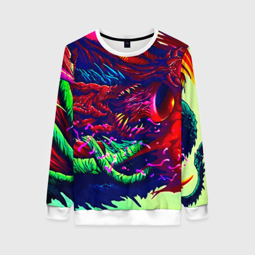 Женский свитшот 3D Hyper beast, цвет 3D печать