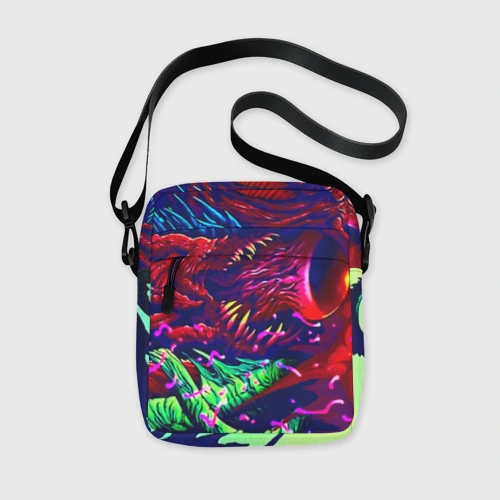Сумка через плечо 3D Hyper beast