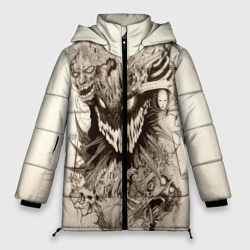 Женская зимняя куртка Oversize Демон