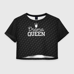 Женская футболка Crop-top 3D Drama Queen
