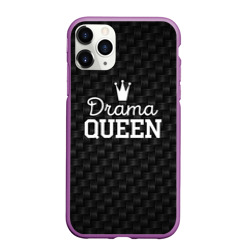 Чехол для iPhone 11 Pro Max матовый Drama Queen