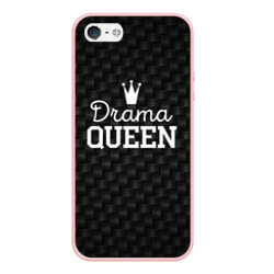 Чехол для iPhone 5/5S матовый Drama Queen