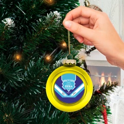 Ёлочный шар стеклянный/пластиковый Сладкая Лена - фото 2