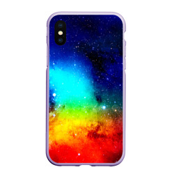 Чехол для iPhone XS Max матовый Grunge color