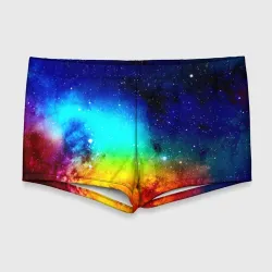 Мужские купальные плавки 3D Grunge color