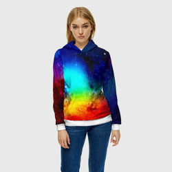 Женская толстовка 3D Grunge color - фото 2