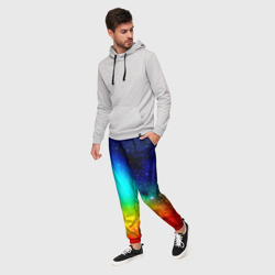Мужские брюки 3D Grunge color - фото 2