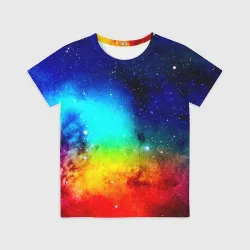 Детская футболка 3D Grunge color