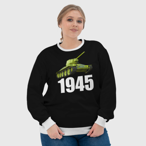 Женский свитшот 3D 1945, цвет 3D печать - фото 6