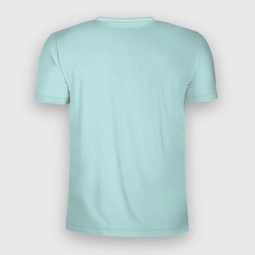 Мужская футболка 3D Slim Котмонавт, цвет 3D печать - фото 2