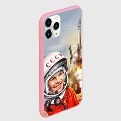 Чехол для iPhone 11 Pro Max матовый Гагарин 8 - фото 2