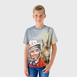 Детская футболка 3D Гагарин 8 - фото 2