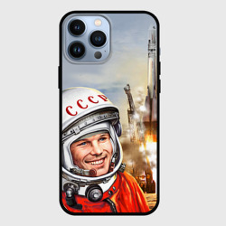 Чехол для iPhone 13 Pro Max Гагарин 8