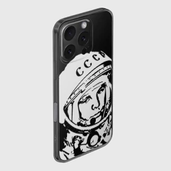 Чехол для iPhone 16 Pro силиконовый с защитой камеры Гагарин 9 - фото 2