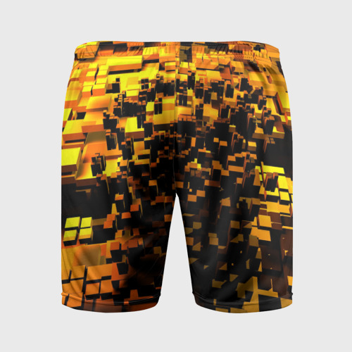 Мужские шорты спортивные Текстура, цвет 3D печать - фото 2